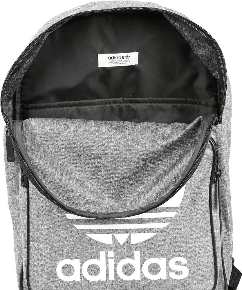 ADIDAS ORIGINALS BP CLASSIC CASU 22 L Laptop Backpack BLACK WHITE Price in India Flipkart