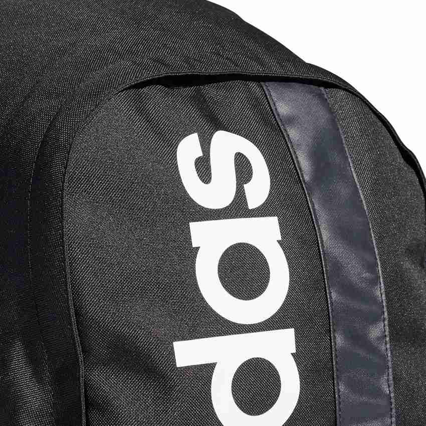 ADIDAS LIN CORE BP 23 L Laptop Backpack BLACK BLACK WHITE Price in India Flipkart