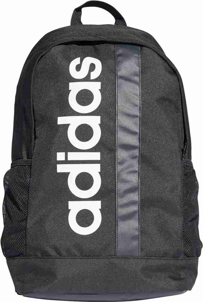 ADIDAS LIN CORE BP 23 L Laptop Backpack BLACK BLACK WHITE Price in India Flipkart