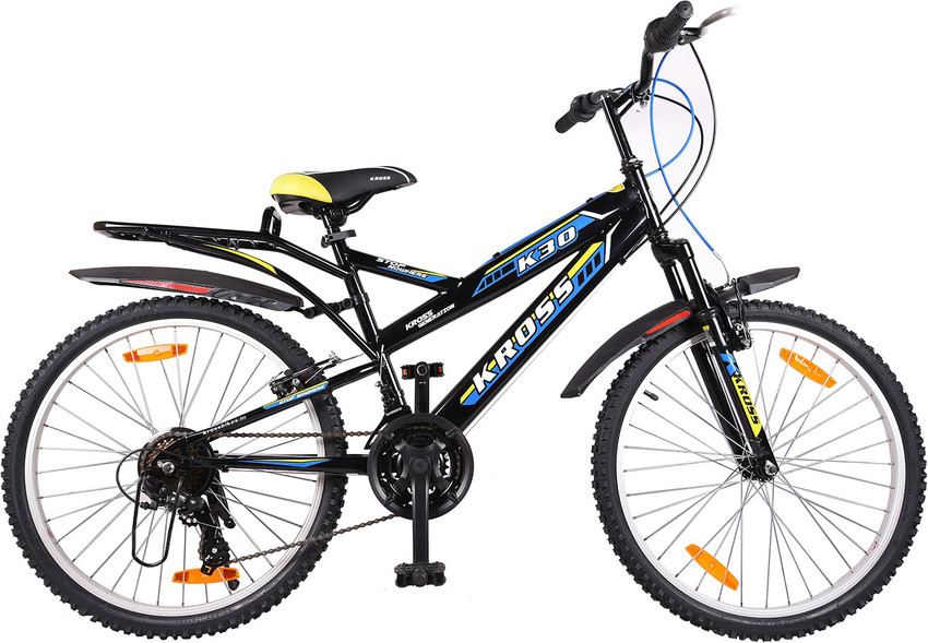 Kross K 30 Unisex Bike For Teenagers Black 24 T Mountain Cycle Price in India Buy Kross K 30 Unisex Bike For Teenagers Black 24 T Mountain Cycle online at Flipkart