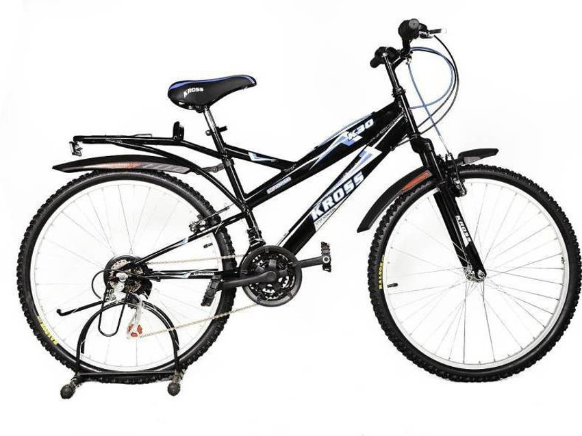 Kross K 30 Unisex Bike For Teenagers Black 24 T Mountain Cycle