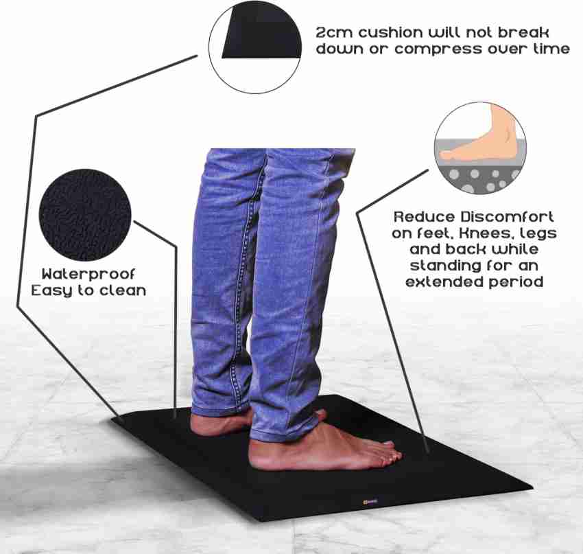 Kurtzy Anti-Fatigue Non-Slip Standing Ergonomic Mat - Buy Kurtzy  Anti-Fatigue Non-Slip Standing Ergonomic Mat Online at Best Price in India