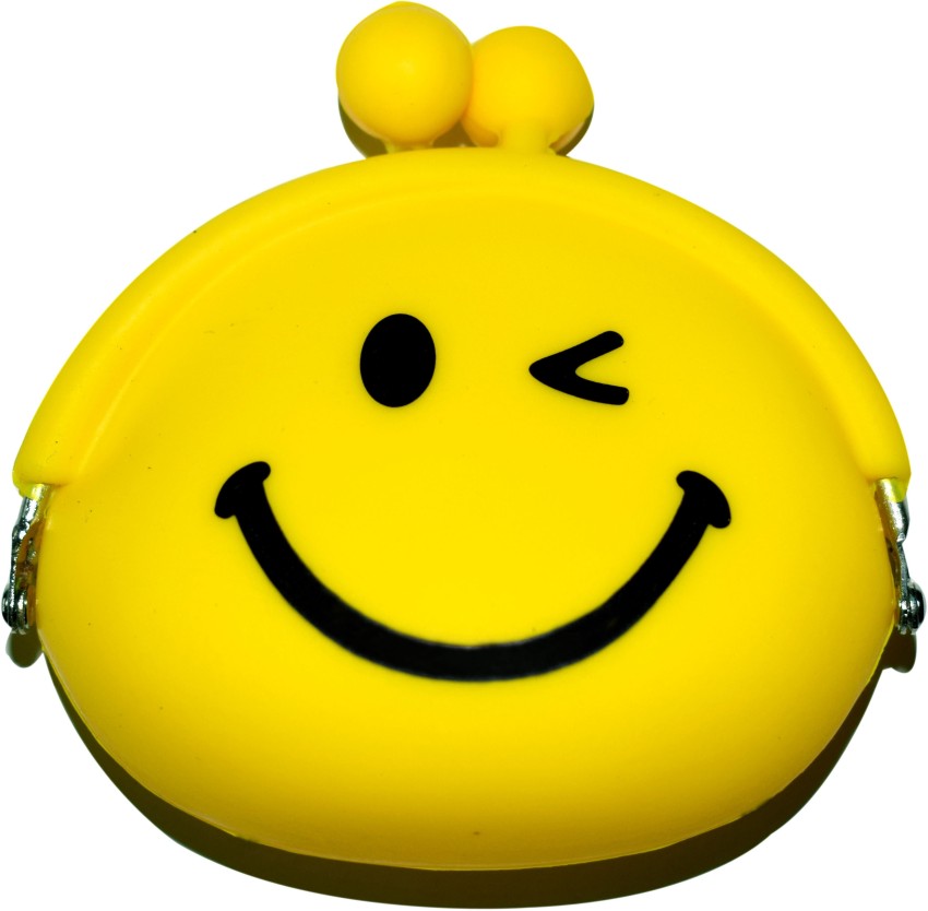 CarryTrip Emoji Winking and smiley face coin purse mini