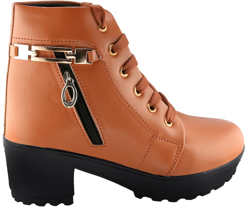 Tan 2024 girls boots