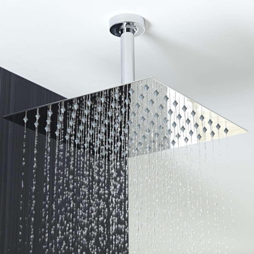 Ultra Thin 304-Grade Overhead Rain Shower (4 x 4 Inches) - LIPKA