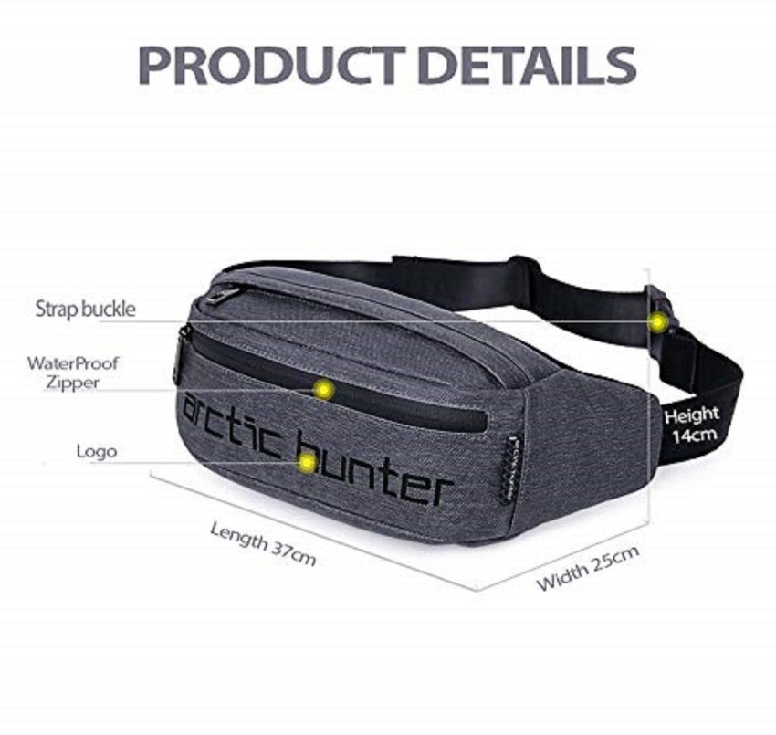 i-bag Waist Bag Fanny Pack with Adjustable Strap for Outdoors Traveling  Casual Running Hiking Cycling