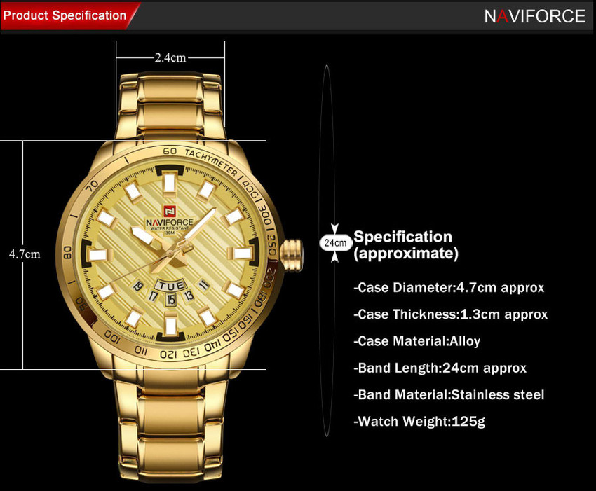 Naviforce 9090 gold store