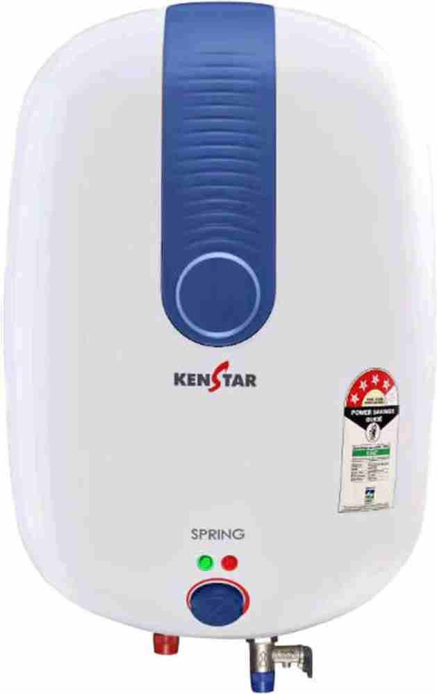 Kenstar 15 L Storage Water Geyser (SPRING, WHITE u0026 BLUE) Price in India -  Buy Kenstar 15 L Storage Water Geyser (SPRING, WHITE u0026 BLUE) online at  Flipkart.com