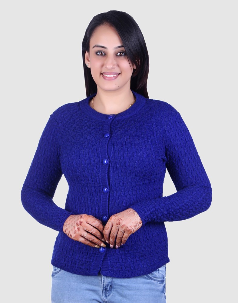 Girls royal blue on sale sweater