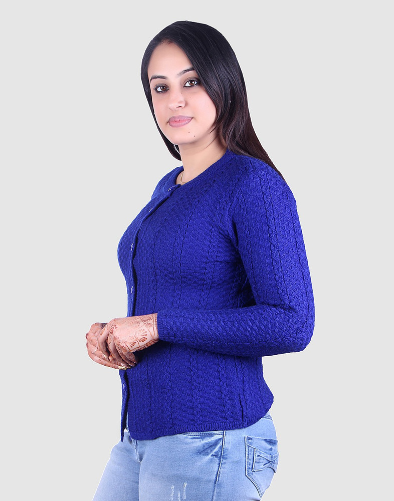 Girls royal blue on sale sweater