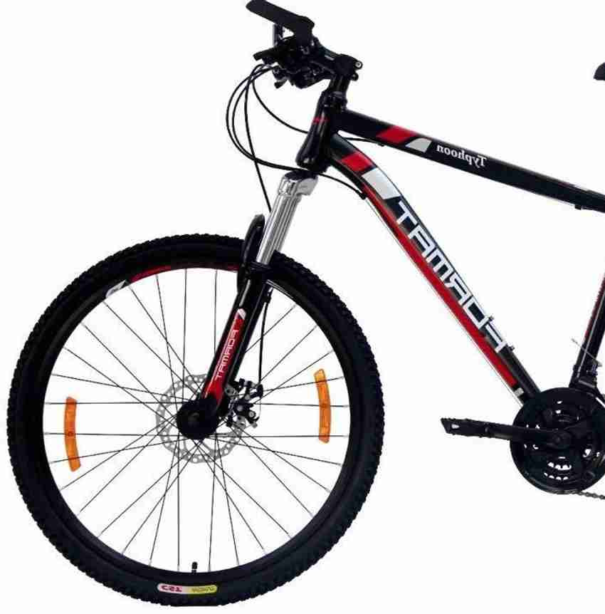 Format Typhoon 26 Inches 21 Speed Black Red 26 T Mountain Hardtail Cycle Price in India Buy Format Typhoon 26 Inches 21 Speed Black Red 26 T Mountain Hardtail Cycle online at Flipkart