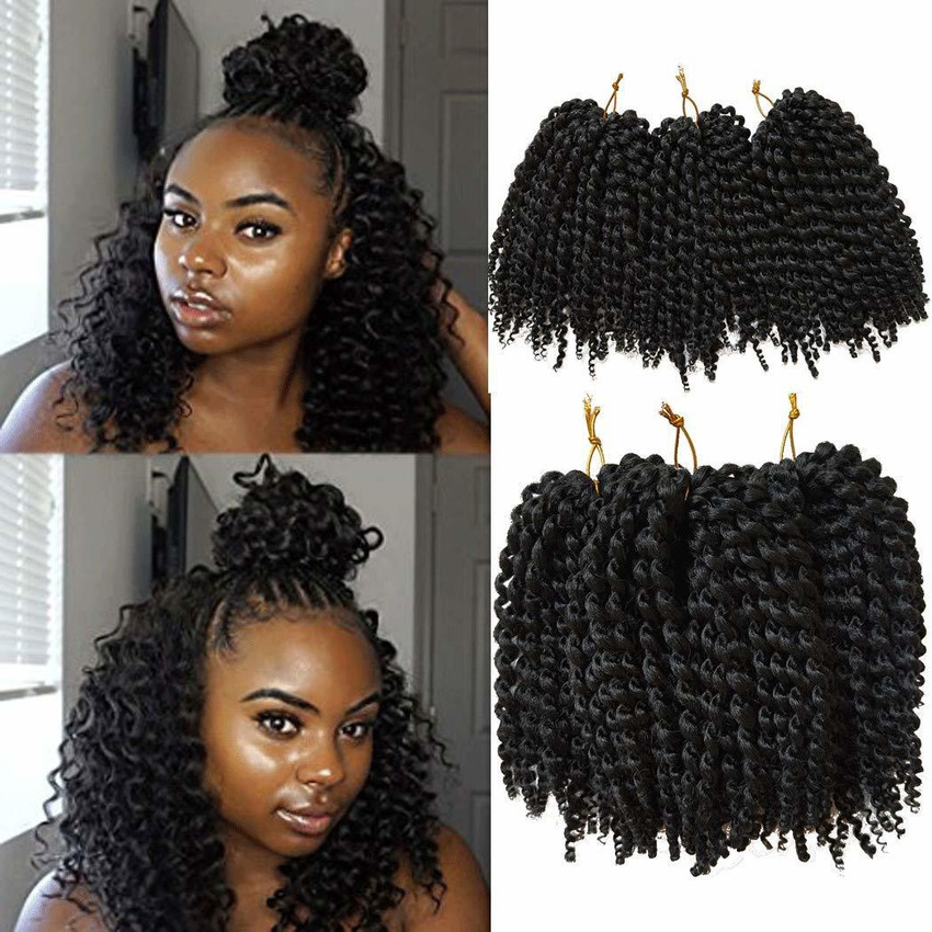 Curly outlet weave crochet