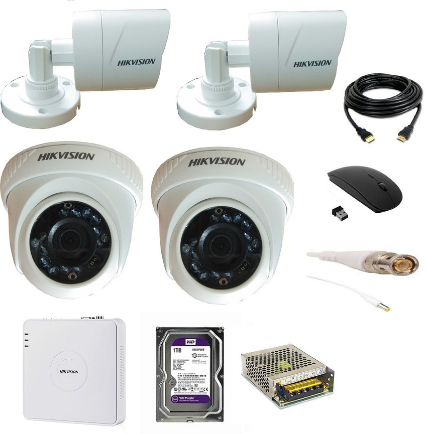 Hik Vision hikvision 2 dome camera 2 bullet camera and all