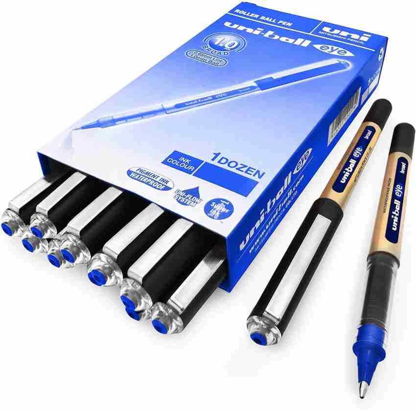 uni-ball Eye UB-150 Roller Ball Pen – Micro 0.5 Blue –  –  Colourful Stationery Sellers