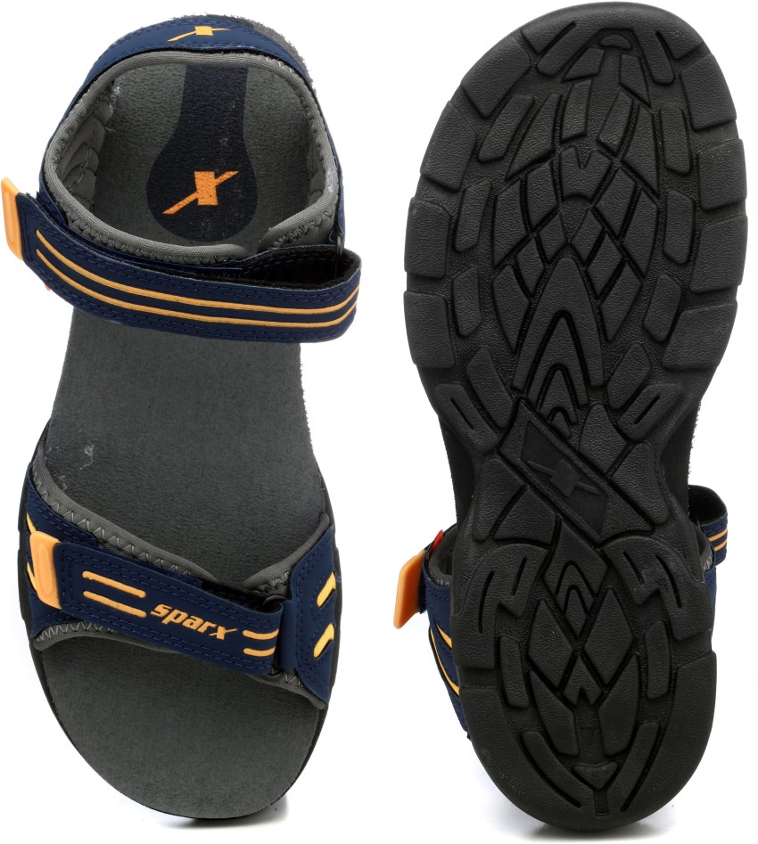 Sparx Sparx Men SS 106 Navy Blue Grey Floater Sandals Men Grey