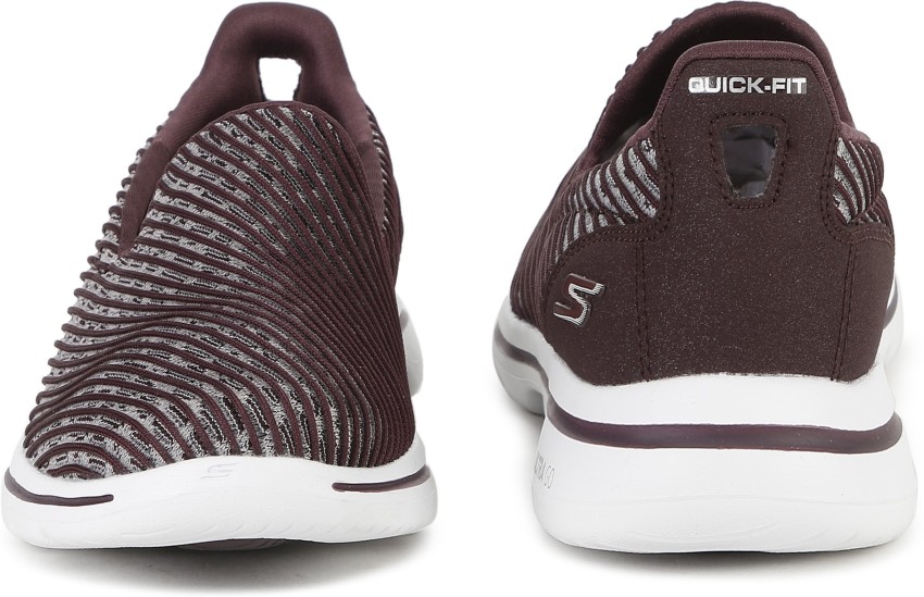 Skechers go walk 5 clearance burgundy