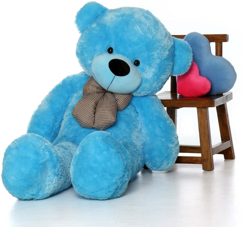 Large blue teddy bear store
