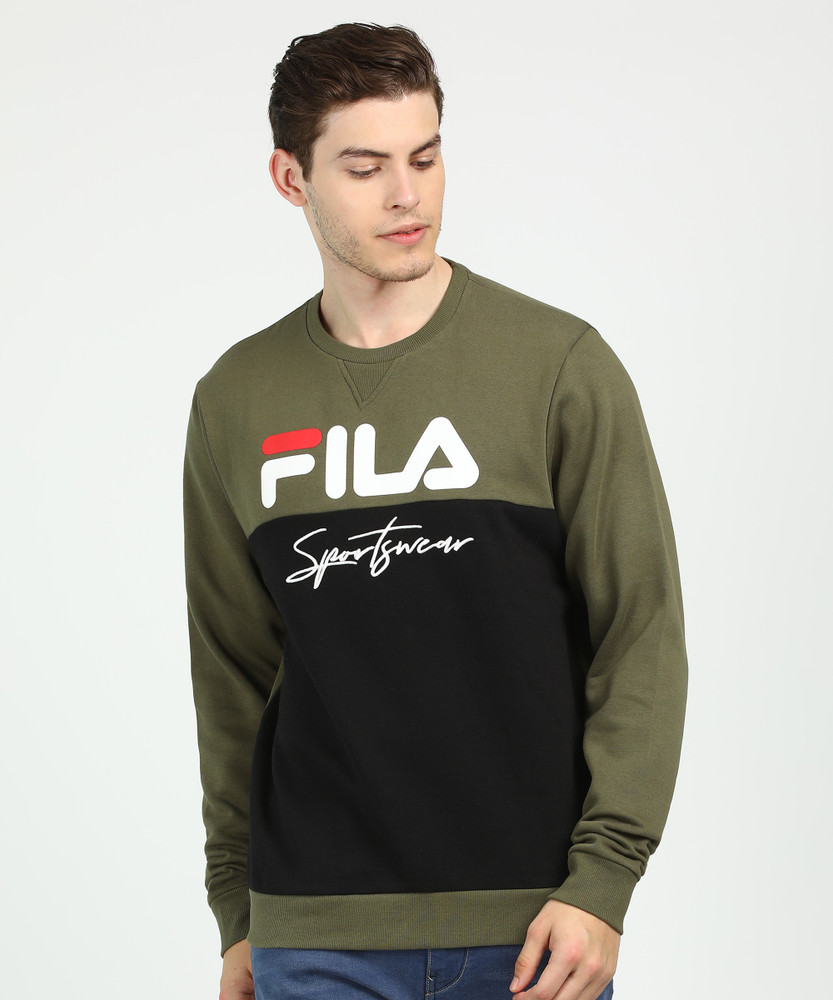 Fila long 2024 sleeve t shirt
