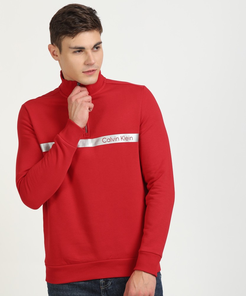 Calvin authentic Klein Men's Color Block Crewneck