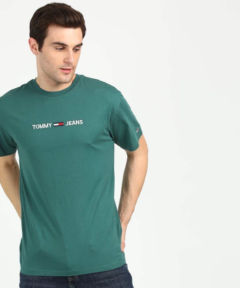 Green tommy discount hilfiger t shirt