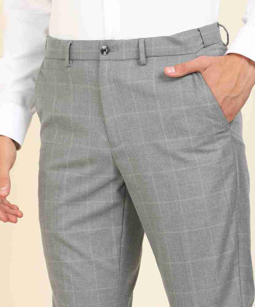 Men's Tailored Cigarette Trousers in Indigo