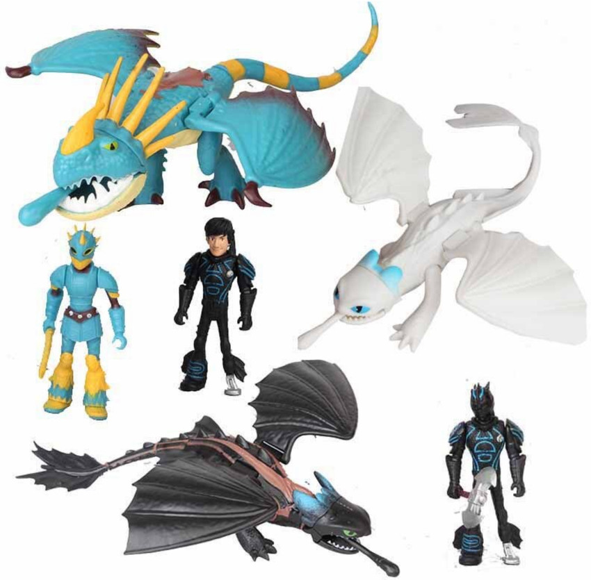 Figurine Dragon 2 - STORMFLY DreamWorks - 20cm - Ailé Queue Lanceur Missiles