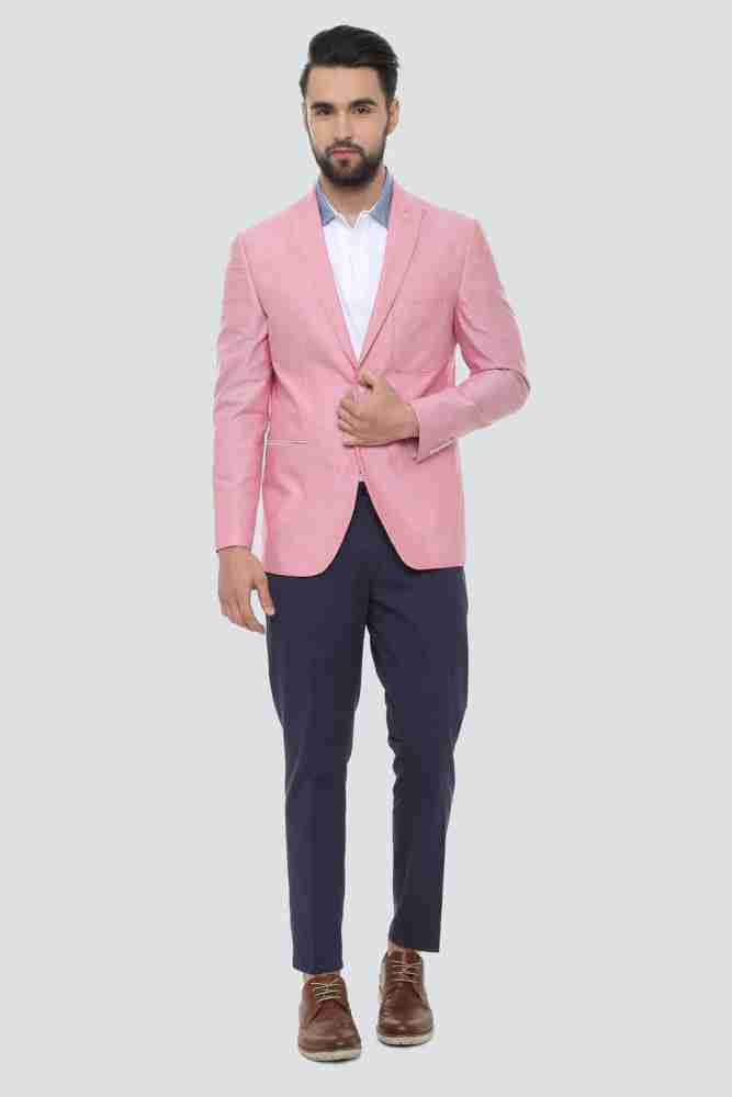 LOUIS PHILIPPE Single Breasted Self Design Men Suit - Buy LOUIS PHILIPPE  Single Breasted Self Design Men Suit Online at Best Prices in India