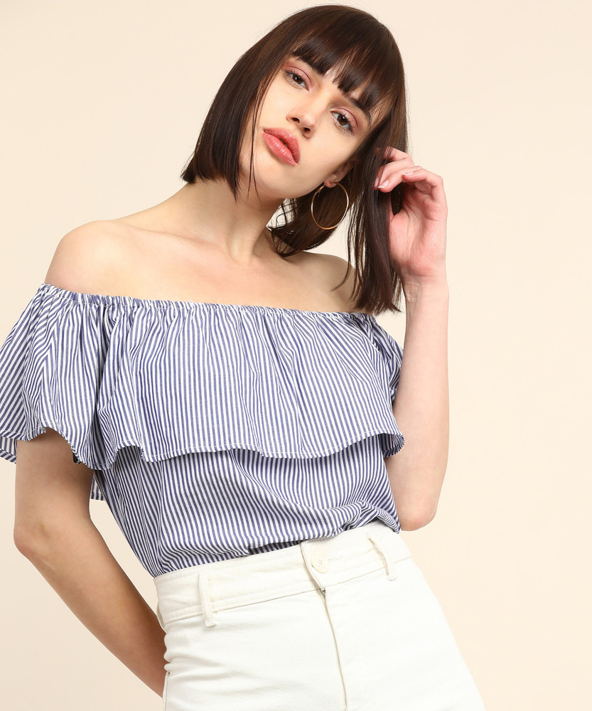 cold shoulder tops for women flipkart