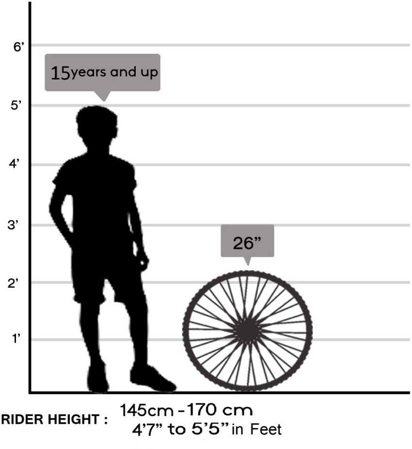 Gear cycle for 6 feet online man