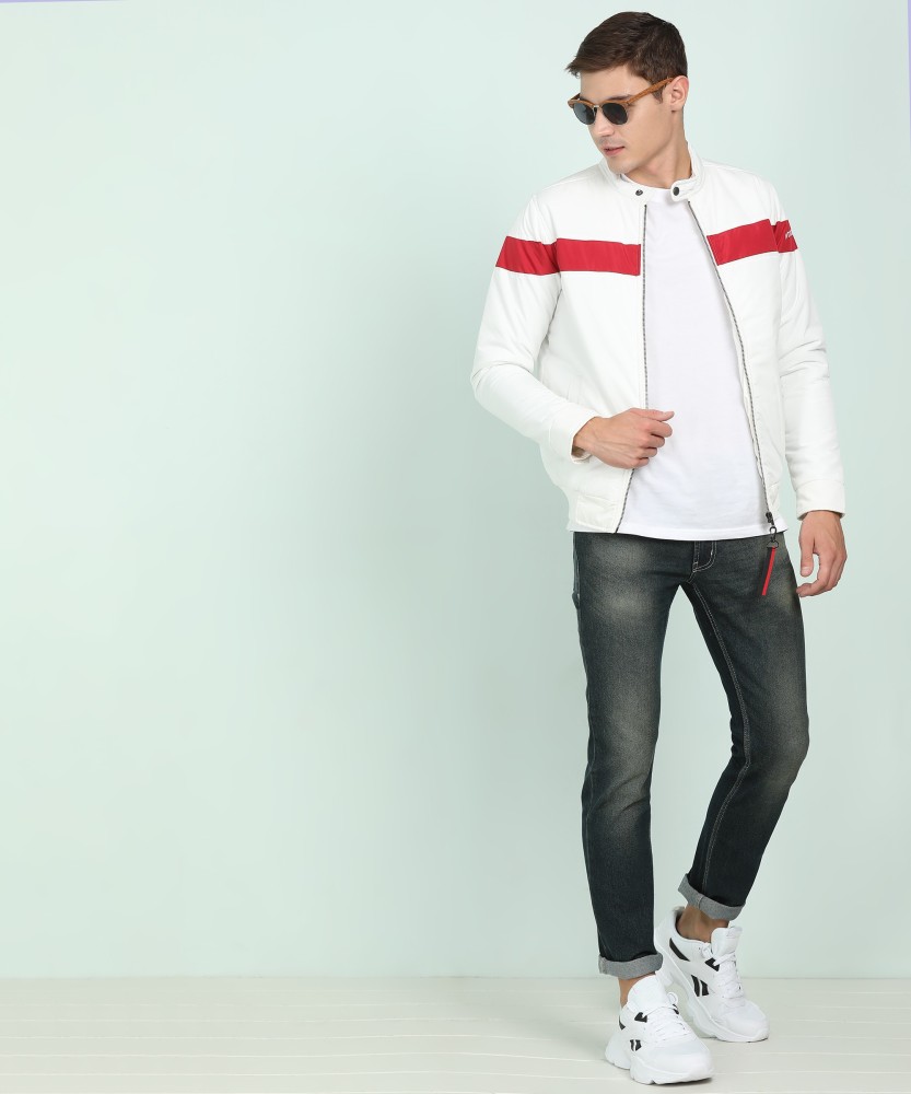 Spykar clearance white jacket