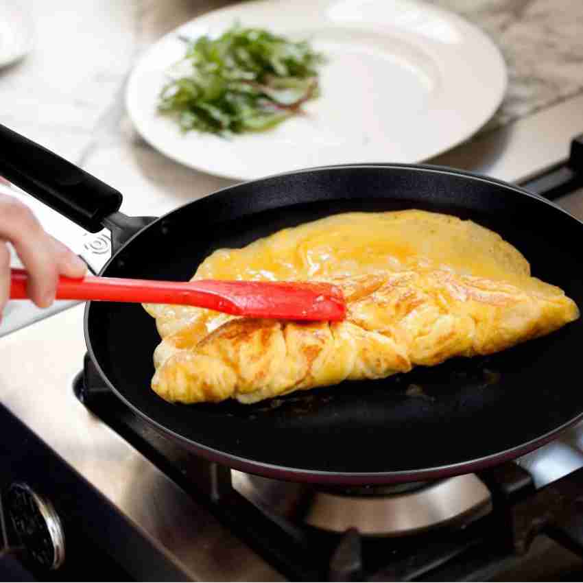 Aluminium Dishwasher Safe Dosa/Roti Tawa Omlate Pan Dosa Pan induction 3mm  Thick Non Stick Tawa For Dosa and Roti Tawa 28 cm diameter (Aluminium