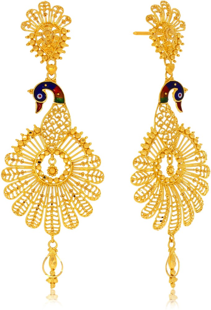 Earring design deals senco gold