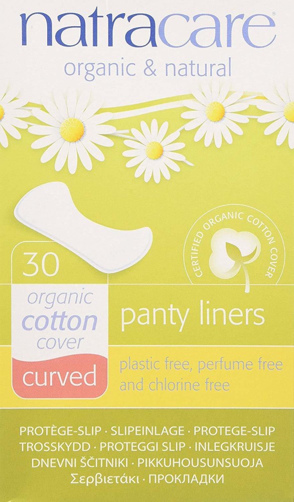 Natracare natural Curved Panty Liners 30 Ct Pantyliner