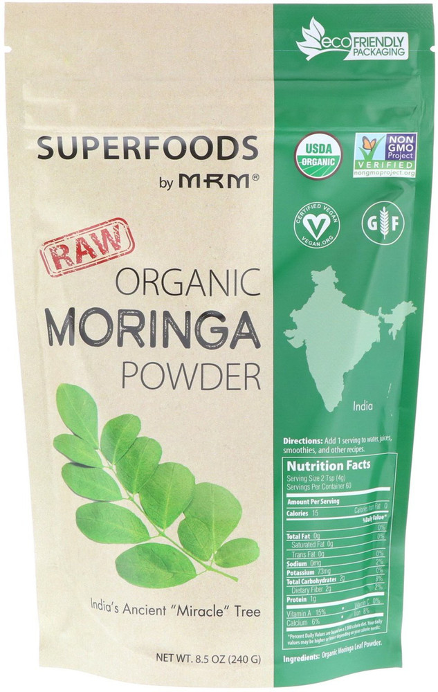 Raw organic moringa powder new arrivals