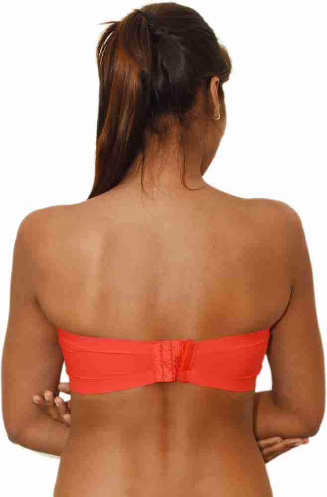 Cheap Women's Sexy Cut Out Strapless Tube Top Padded Cross Back