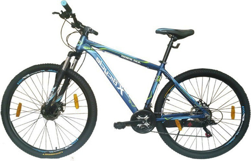X Bicycle Air Dual Disc Brake Zoom Suspension Bike For Adults Blue 29 T Mountain Cycle Price in India Buy X Bicycle Air Dual Disc Brake Zoom Suspension Bike For Adults