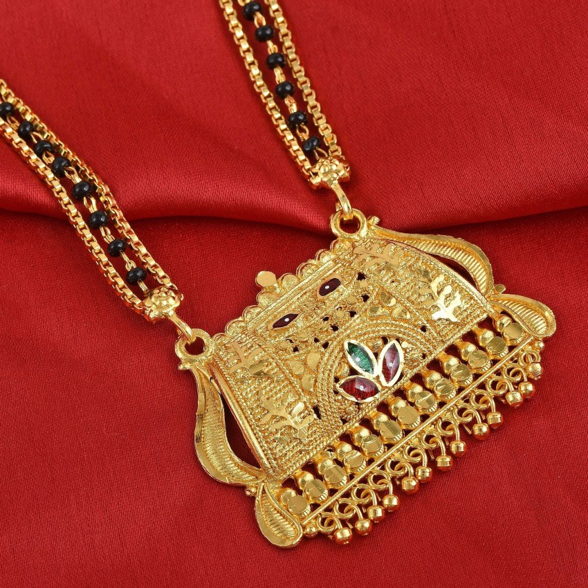 Mangalsutra rajasthani sale gold design