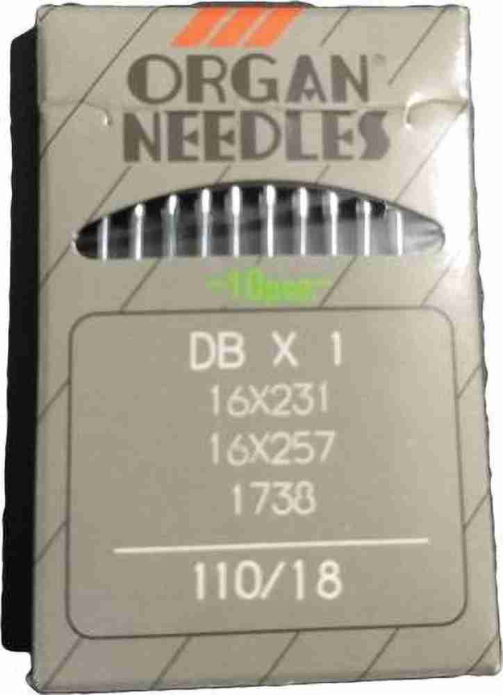 10 SINGER 2020 HOME SEWING MACHINE NEEDLES SIZE #16/100 15X1 HAX1 130/705H