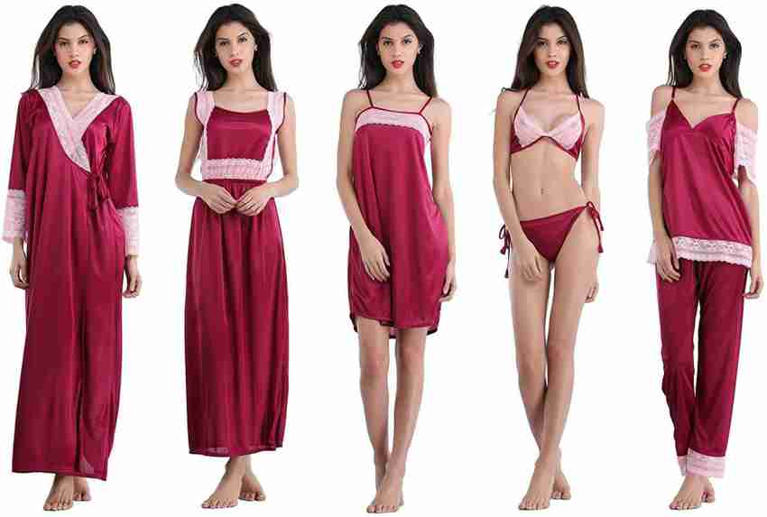 Forewo Women Nighty Set Buy Forewo Women Nighty Set Online at Best Prices in India Flipkart