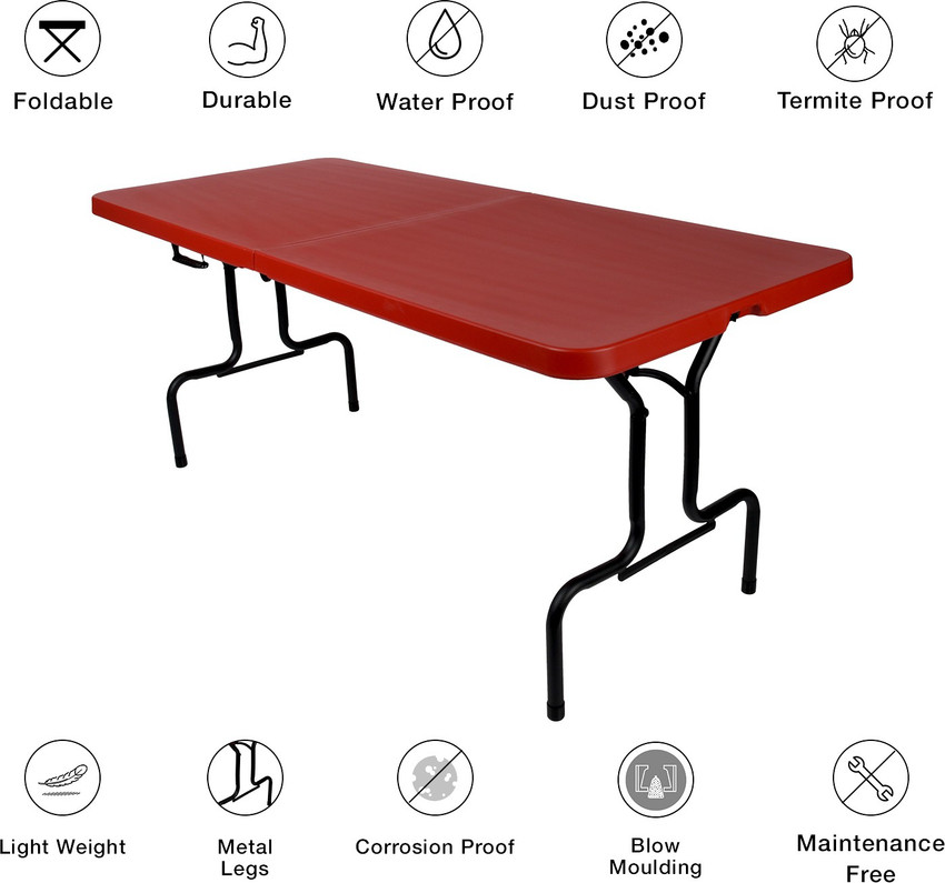 Supreme Sharp for Home Garden Blow Moulded Plastic Outdoor Table