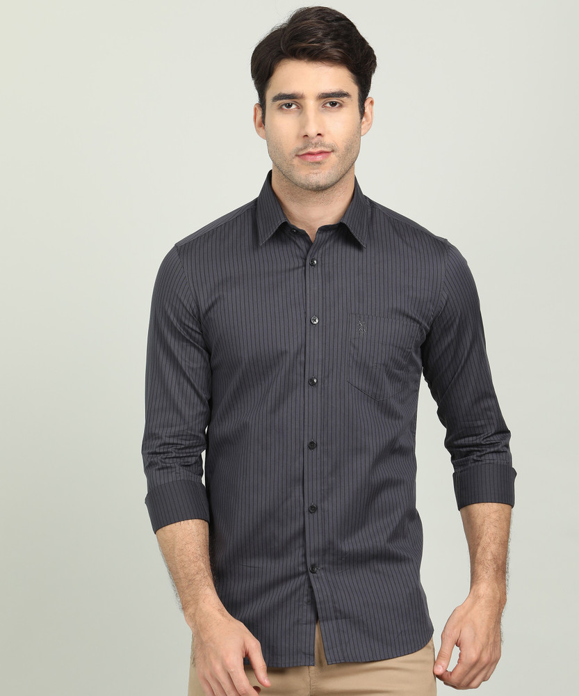Polo formal shirts sales for men striped