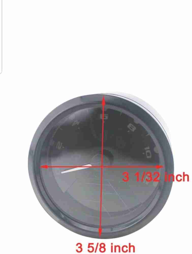 J T Auto Universal Motorcycle Meter LED Digital Indicator Light Tachometer  Speedometer Odometer Oil Meter Multi function with Night Vision Dial  Digital Speedometer Price in India - Buy J T Auto Universal