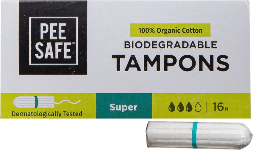 Biodegradable Tampons- Regular (16 Tampons)