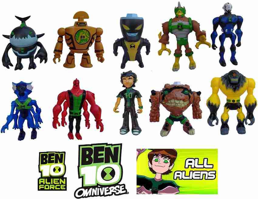 Ben 10 Alien Force Omnitrix Aliens - Original Ben10