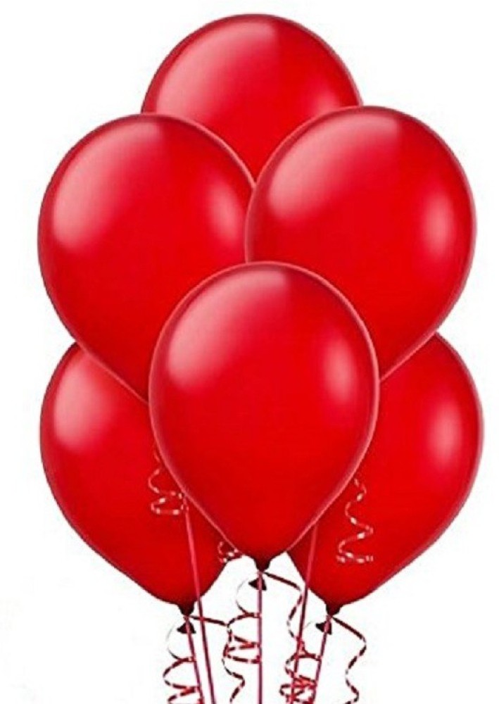 Latex Balloons, Red, 9in, 20ct