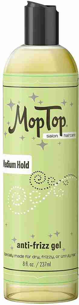 MopTop Anti-Frizz Medium Hold Gel 8Oz [Cat_4304] Hair Gel - Price