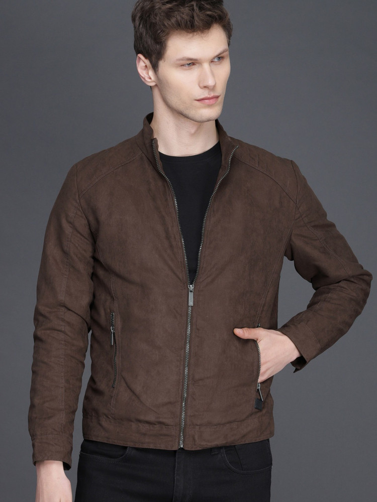 wrogn coffee brown jacket