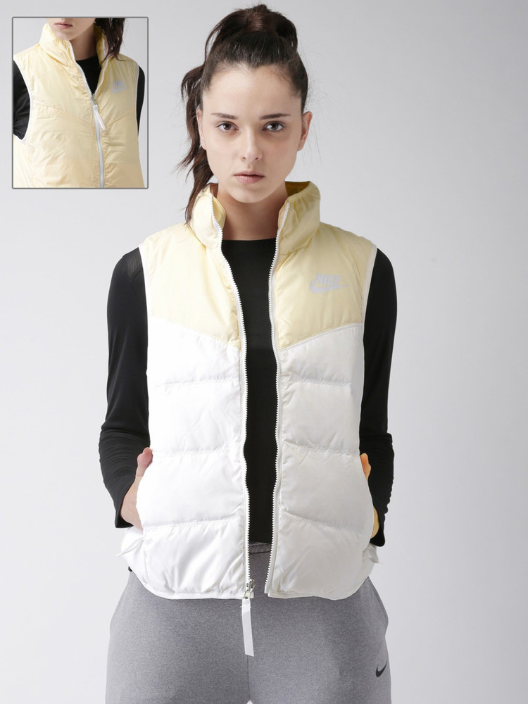 nike sleeveless jacket women's