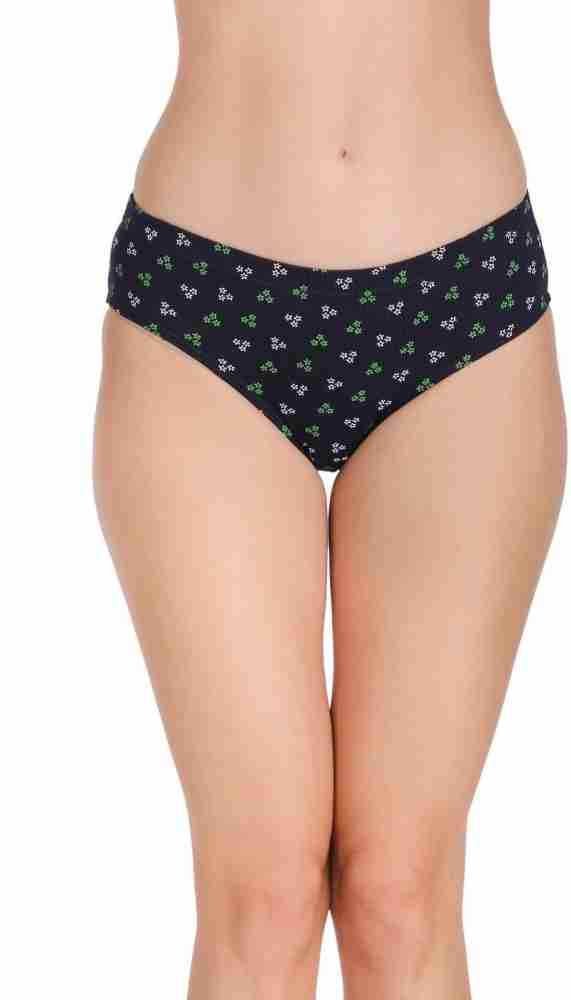 Groversons Paris Beauty Women's Floral Printed Low Waist Dark