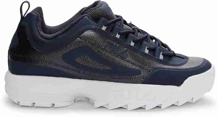 Fila disruptor shop navy blue